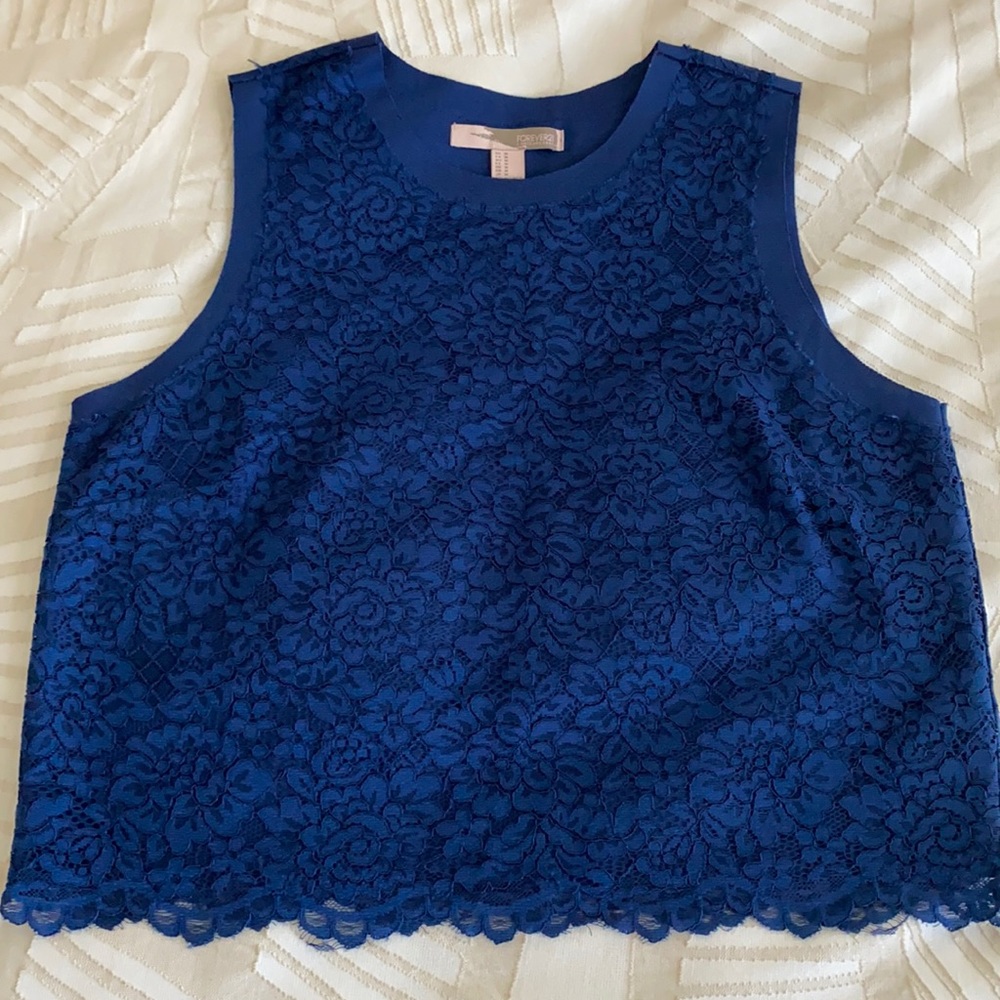 Forever 21 Lace Tank, M